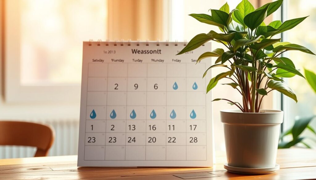 calendrier arrosage plantes