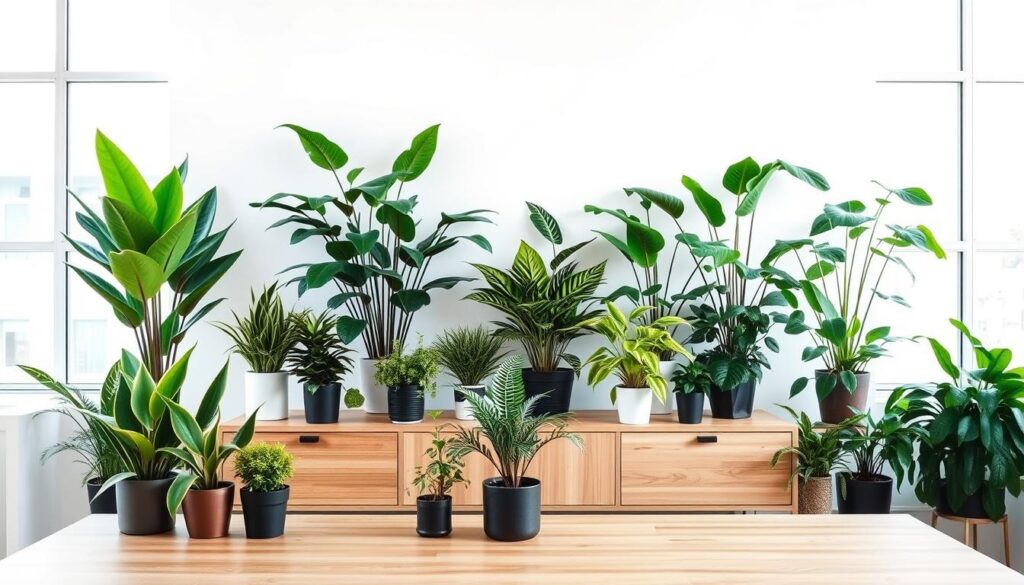 choix de plantes pour bureaux