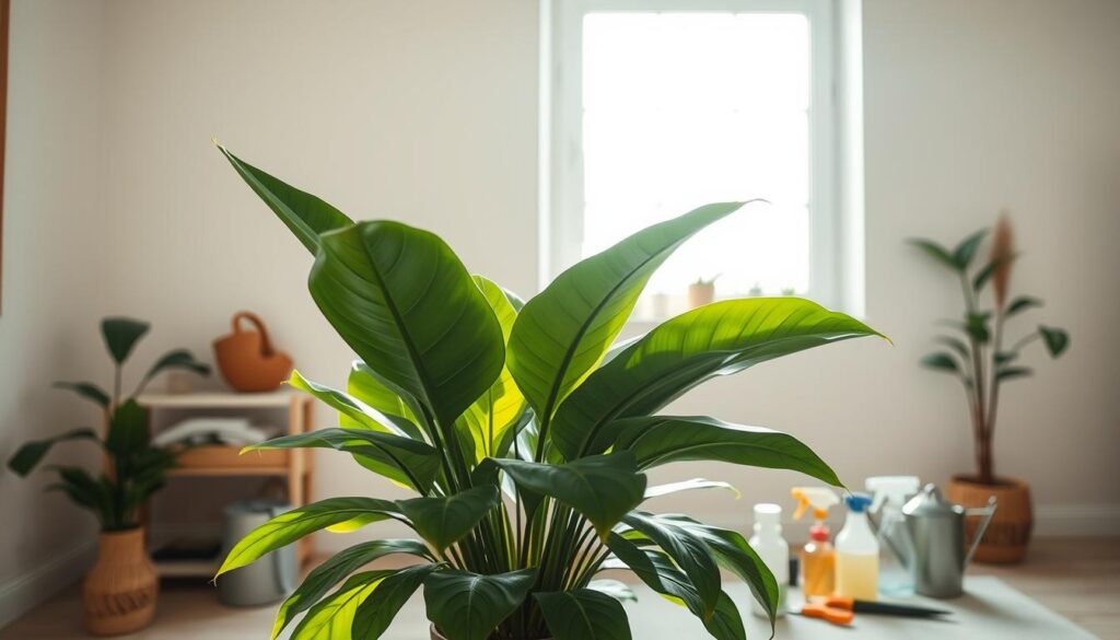 entretien grandes plantes d'intérieur