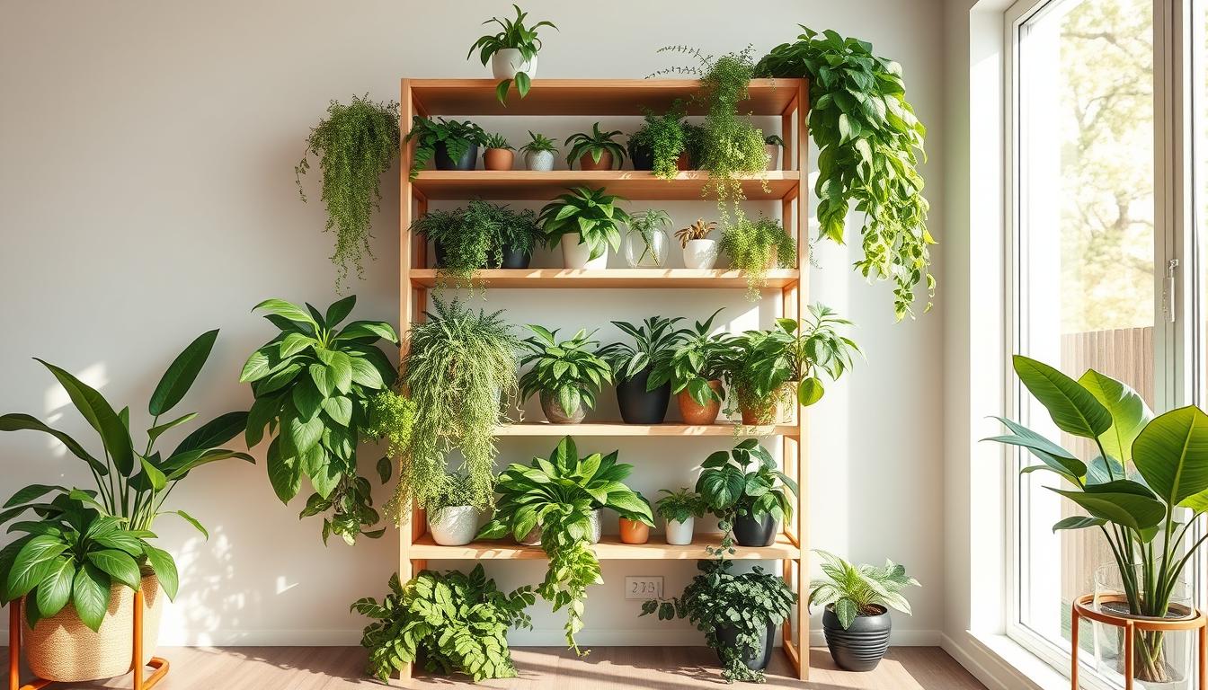 étagère plante intérieur