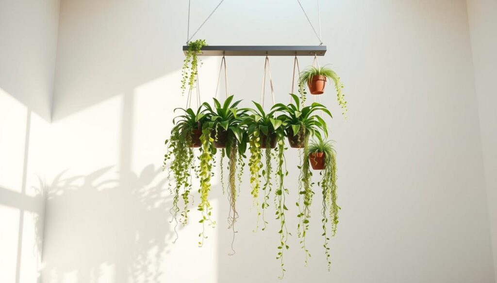 idées déco plante suspendue