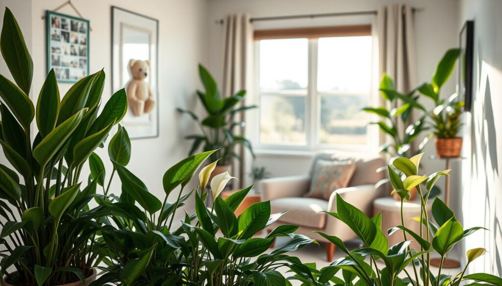 plantes pour chambre d'enfant