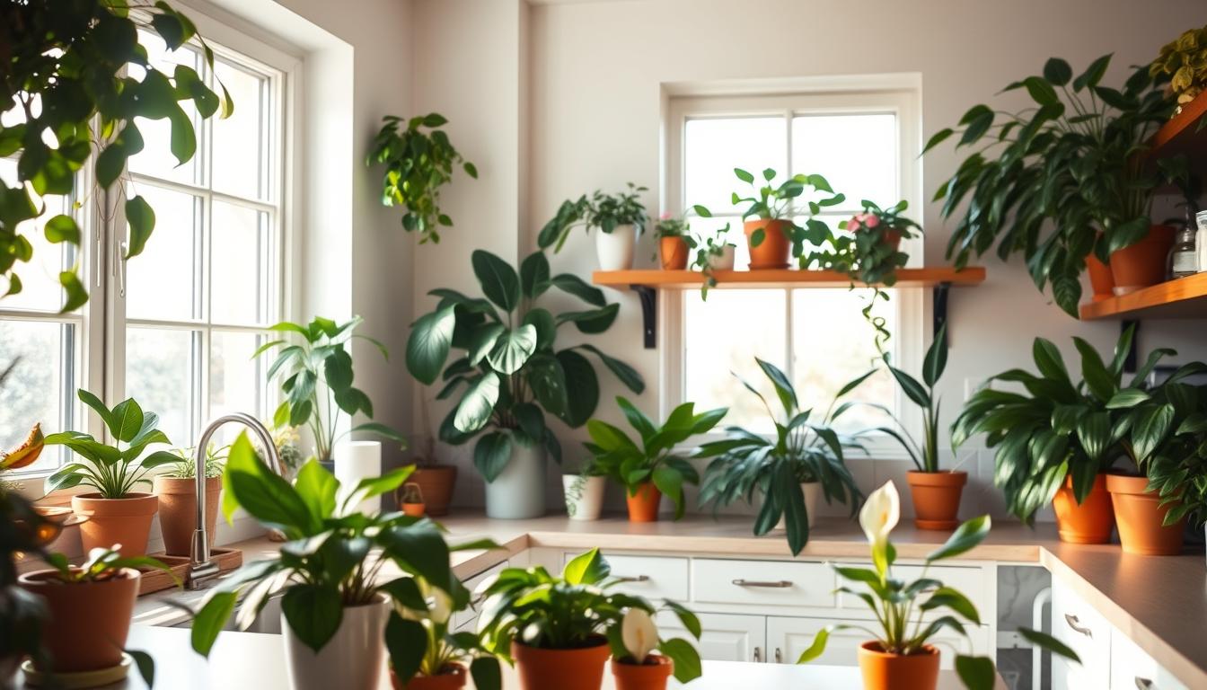 plante dépolluante cuisine