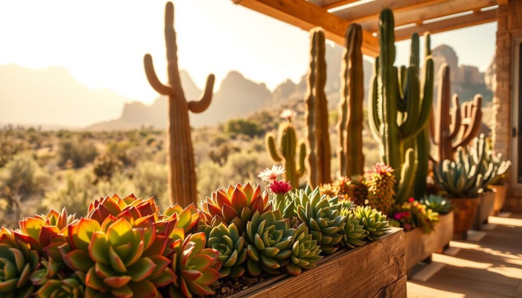 plantes succulentes véranda