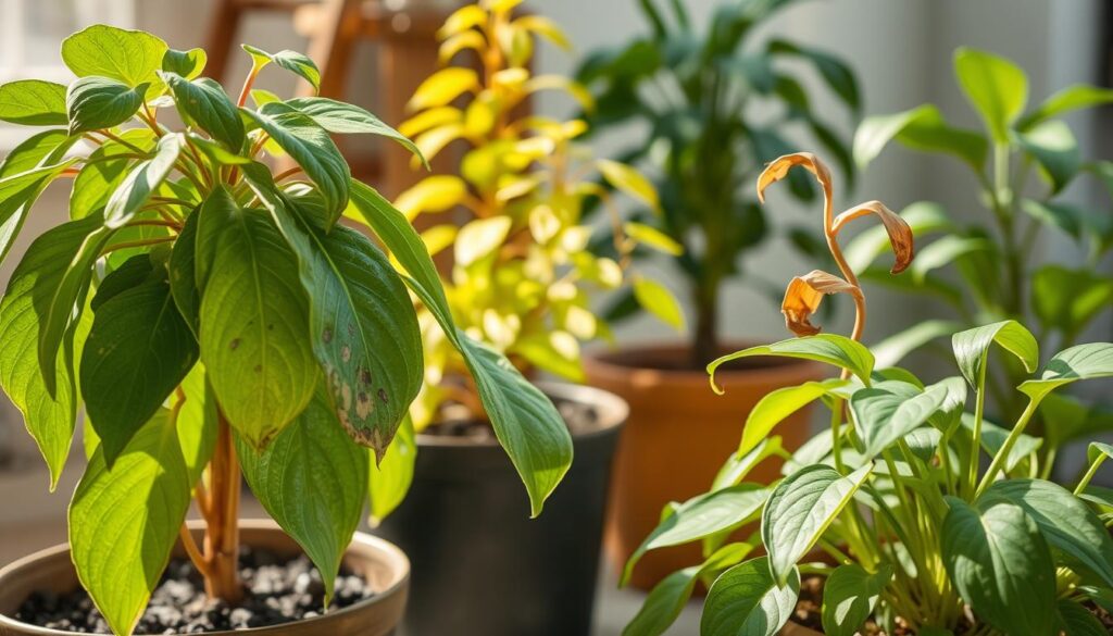 problèmes plantes d'intérieur